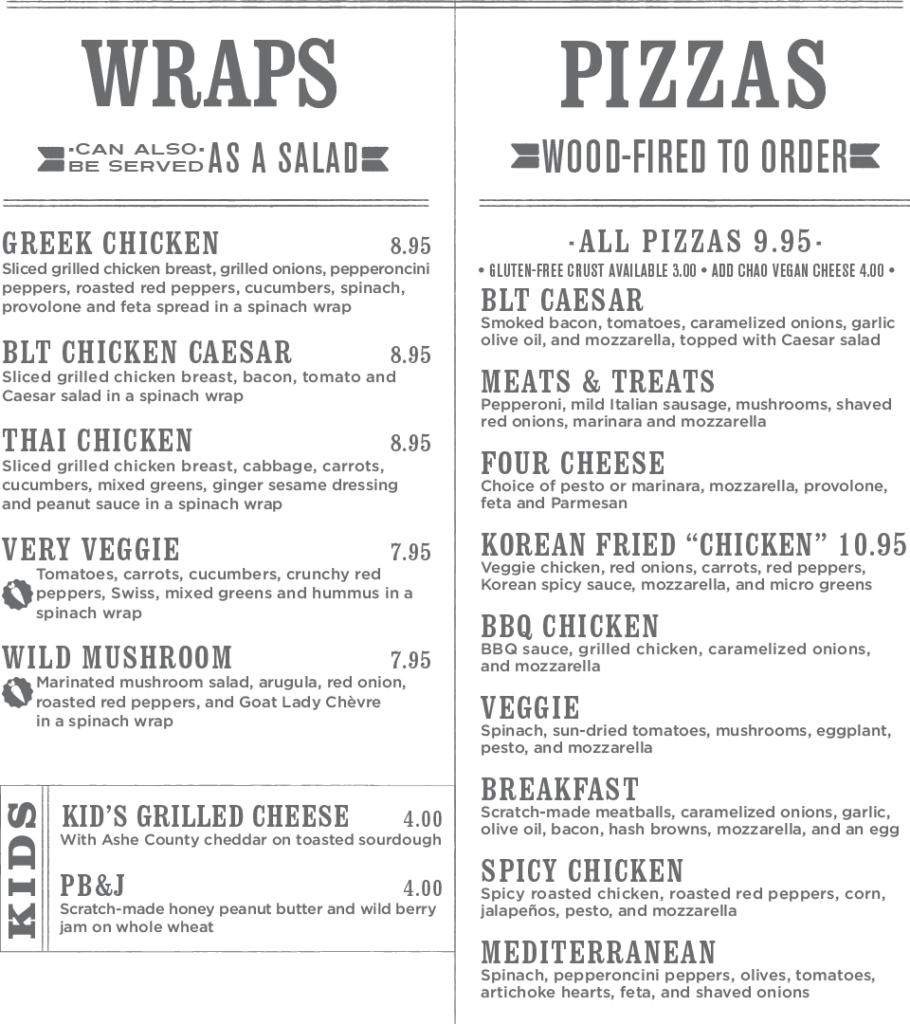 The Root Cellar Cafe & Catering Lunch and Dinner