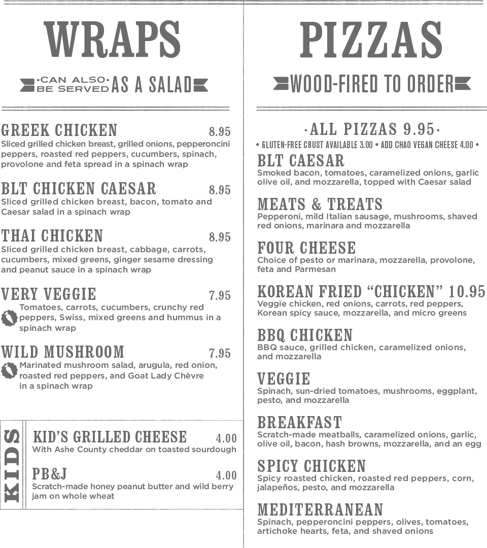 The Root Cellar Cafe & Catering Lunch and Dinner